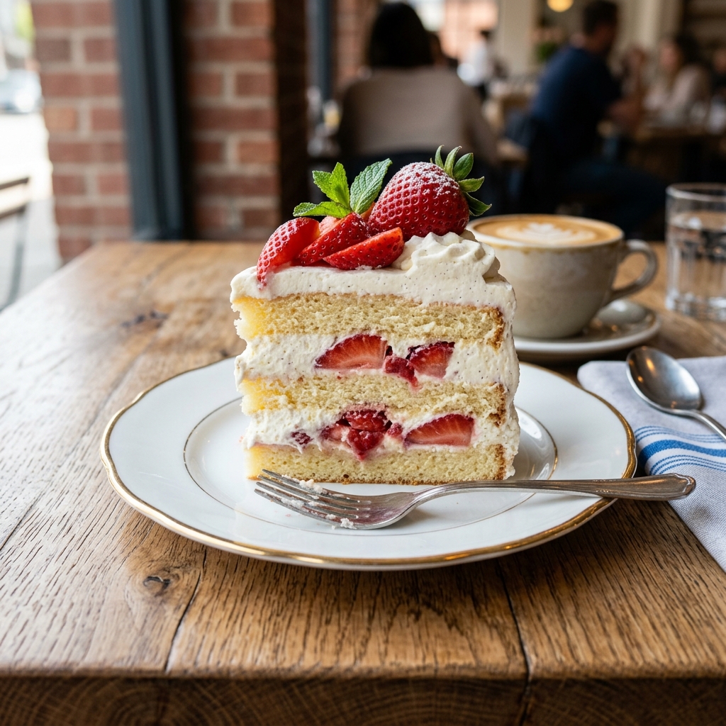 季節のフルーツショートケーキ