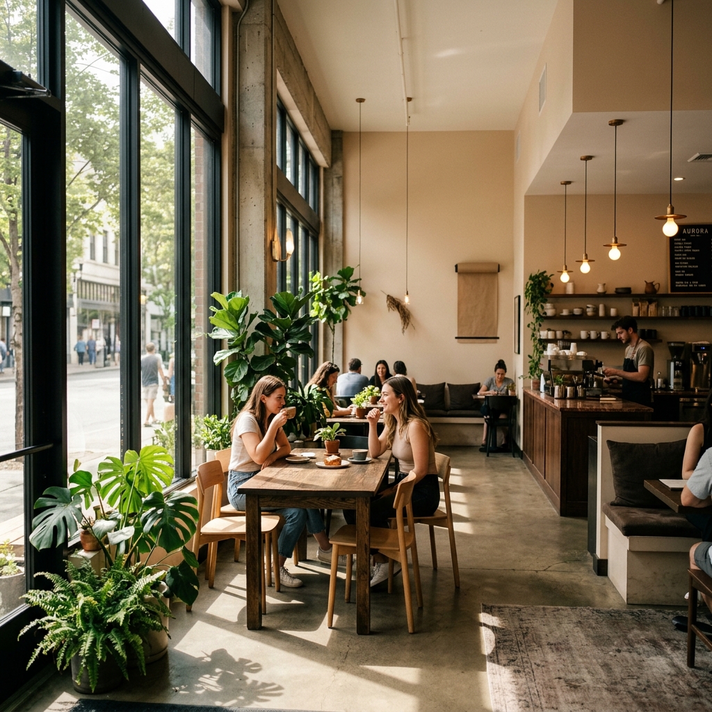 Cafe Antigravity Interior